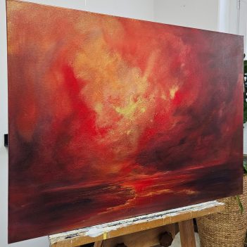 Blazing Horizon - 50x70cm