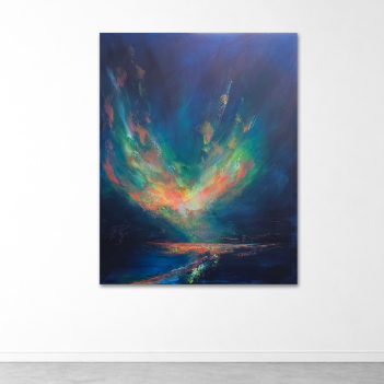 A Walk Into the Unknown – 100x80cm
