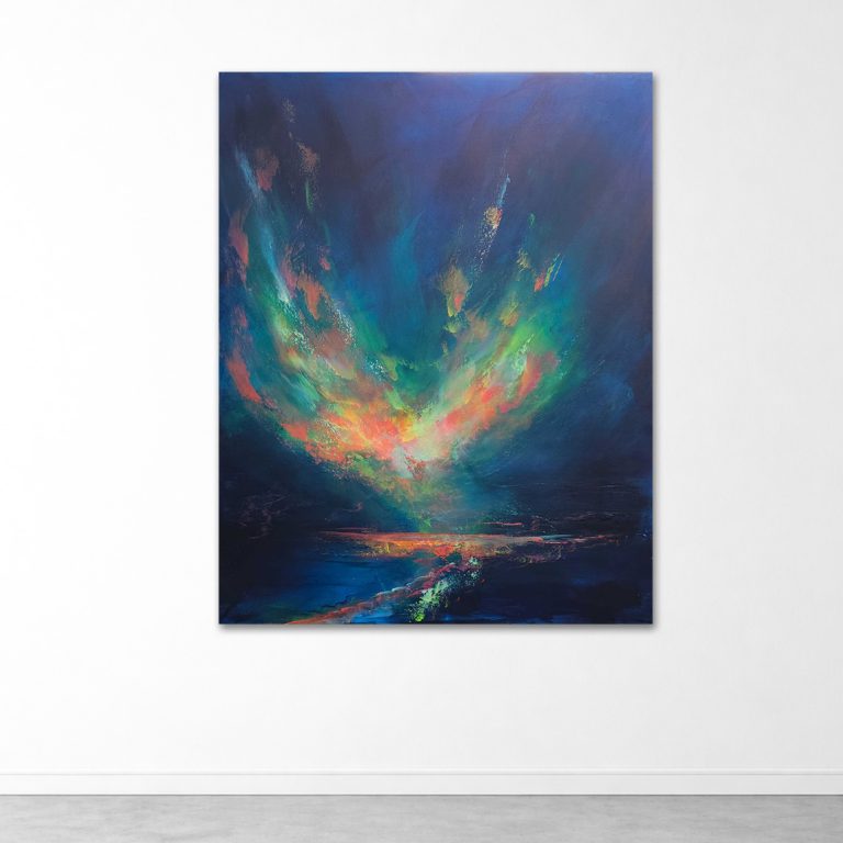 A Walk Into the Unknown - 100x80cm