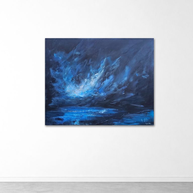 Sky of Darkness  - 80x100cm
