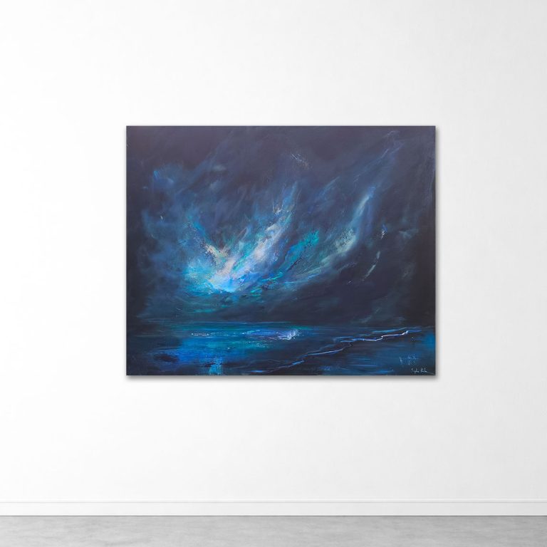 Sky of Darkness  - 80x100cm