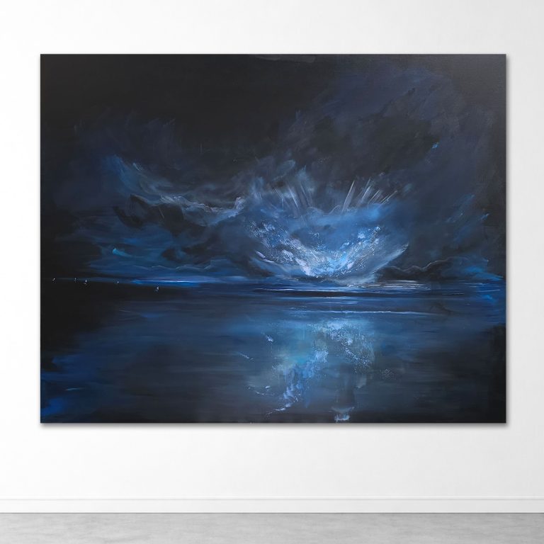 Shades of the Night Sky - 120x150cm
