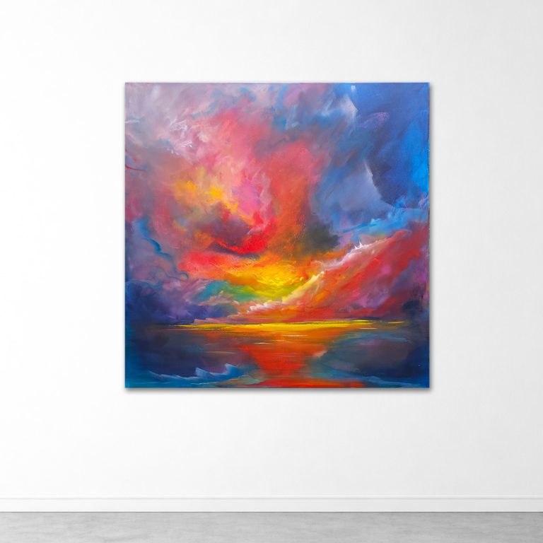 Turning Point - 100x100cm