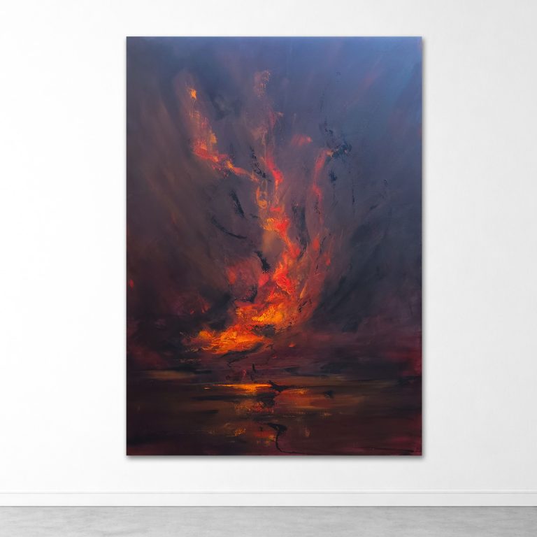 Inner Flames  - 140x100cm