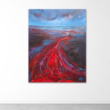 Hidden Fury  – 100x80cm