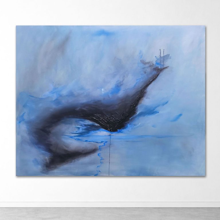 The Weight of No Words - 120x150cm