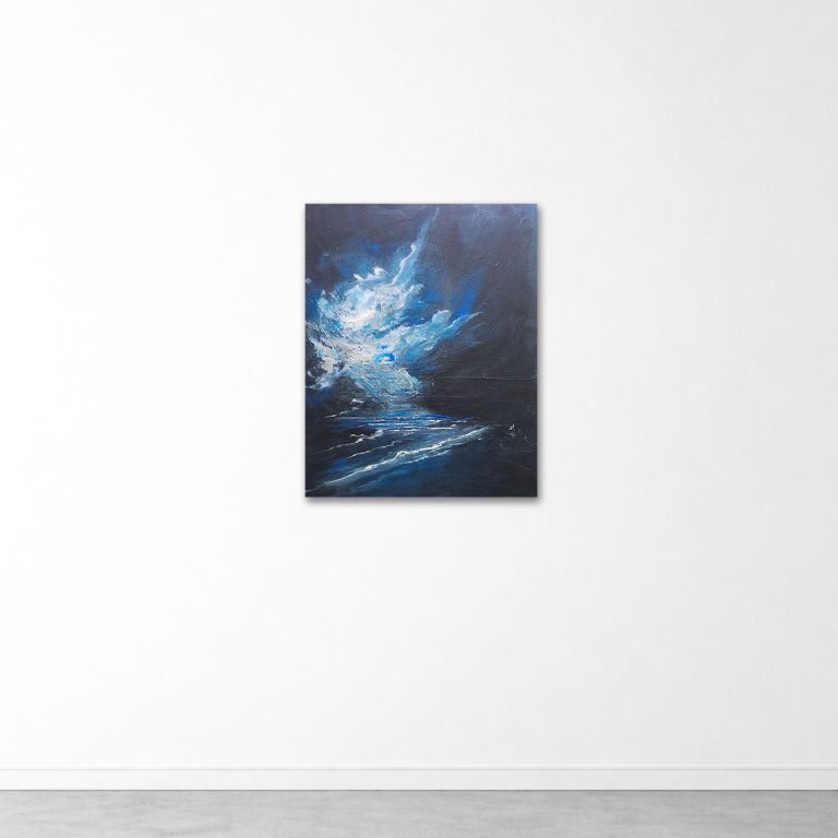 The Path the Moon Left - 50x40cm