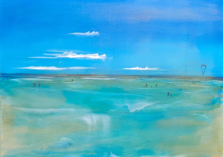 Low Tide, Free Mind - 50x70cm