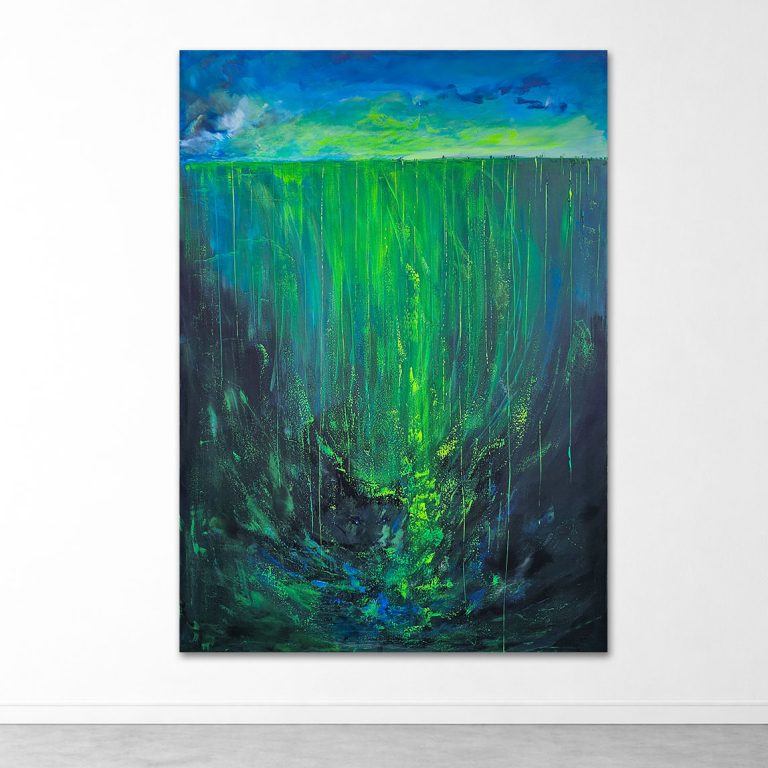 Disturbing Feed - 140x100cm