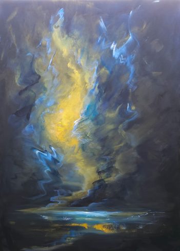 Night Pulse – 140x100cm