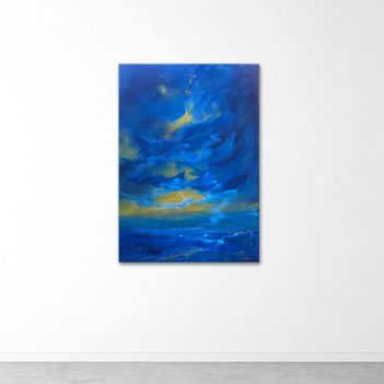 Lost in Blue – 70x50cm