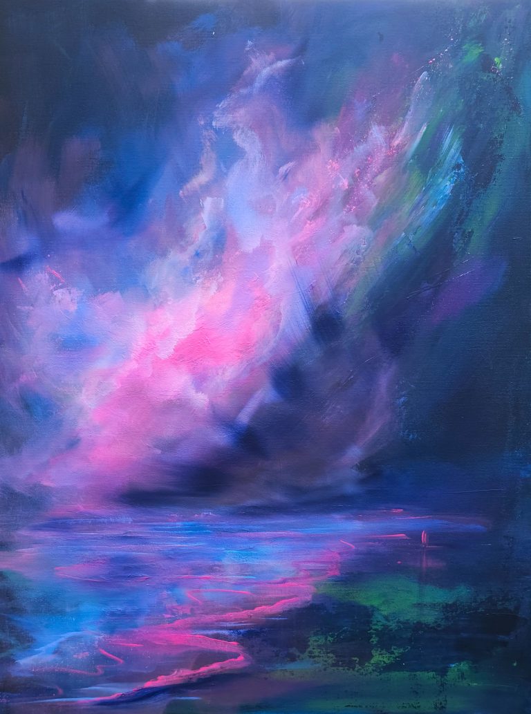 Still Learning to Rise  - 80x60cm