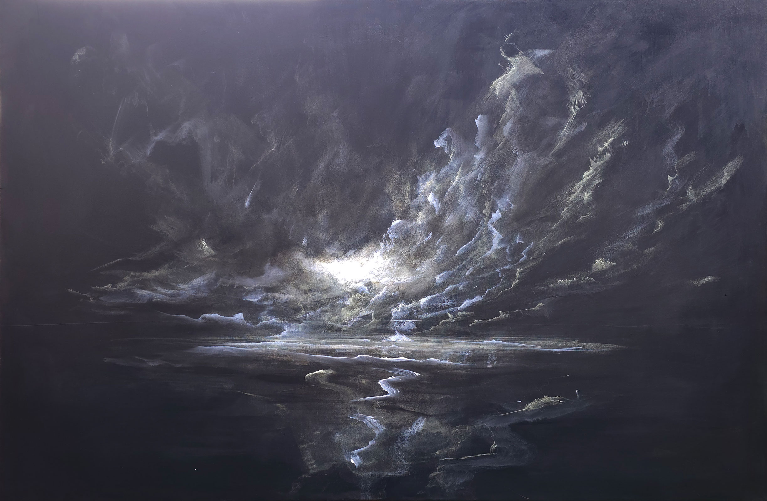 Shadows in the Sky - 100x150cm